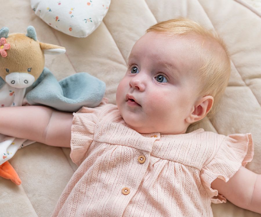 Knuffeldoek/fopspeendoekje Nattou, Doudou Mila the cow | Mila, Lana & Zoë