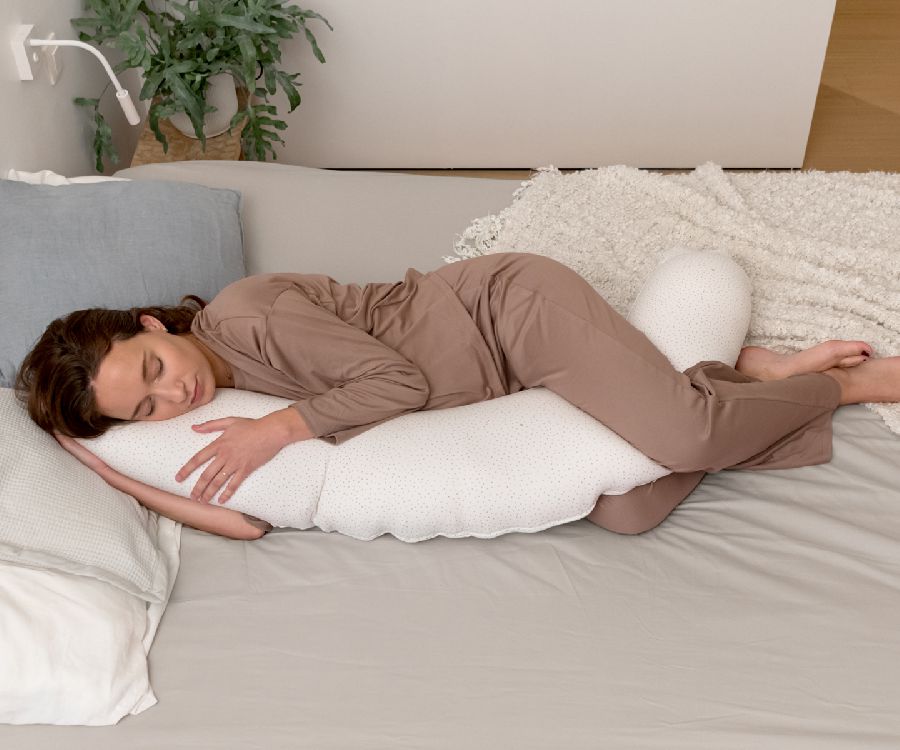 Positioneringskussen Doomoo Buddy | Silver Dots