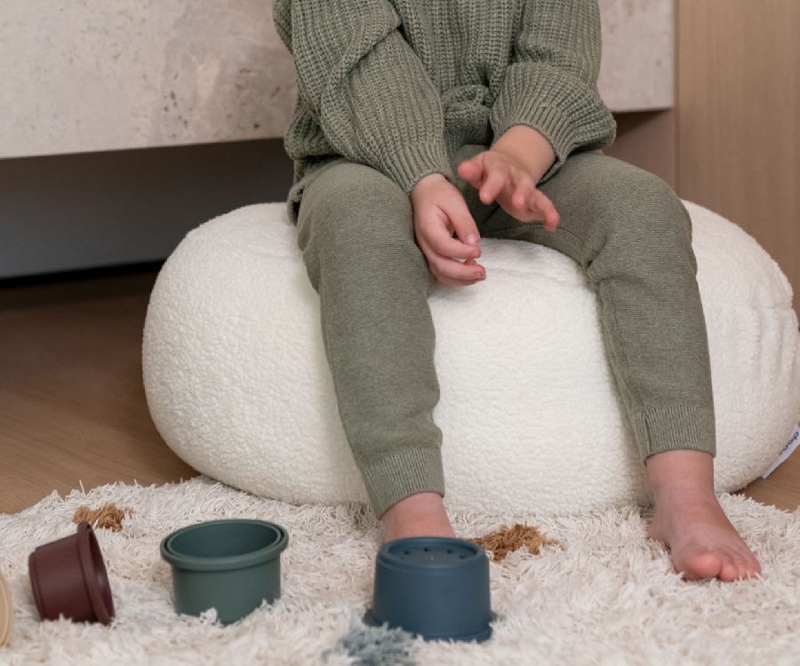 Positioneringskussenhoes Doomoo Relax Cover, geschikt voor DOOMOO/Form-Fix/Theraline Buddy/Buddy Fiber/Comfy Big/Form Fix/Original/Dodo | Teddy milky