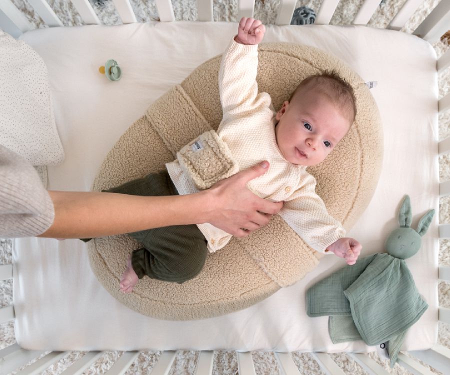 Positioneringskussenhoes Doomoo Relax Cover, geschikt voor DOOMOO/Form-Fix/Theraline Buddy/Buddy Fiber/Comfy Big/Form Fix/Original/Dodo | Teddy biscuit