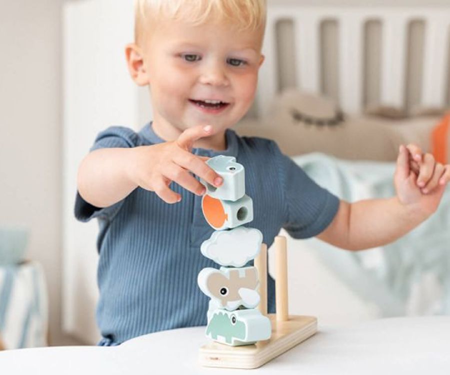 Stapelspeelgoed Done by Deer Happy Clouds | stapelfiguur