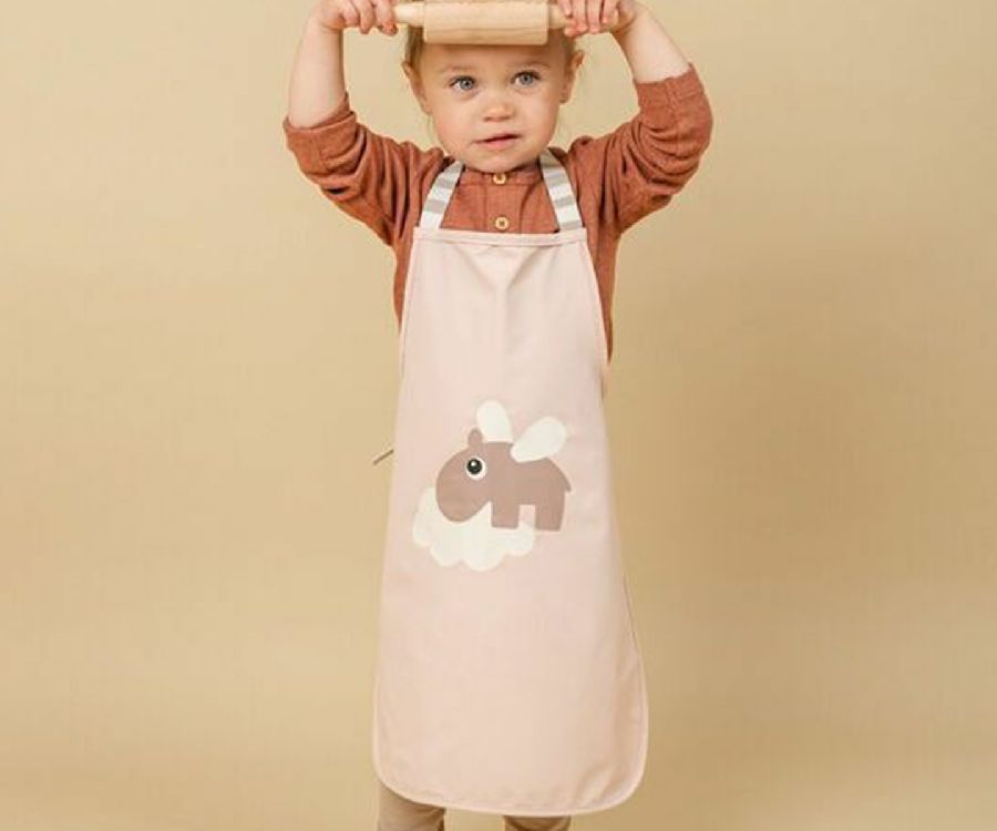 Schort Done by Deer Happy Clouds | Waterproof Kids Apron