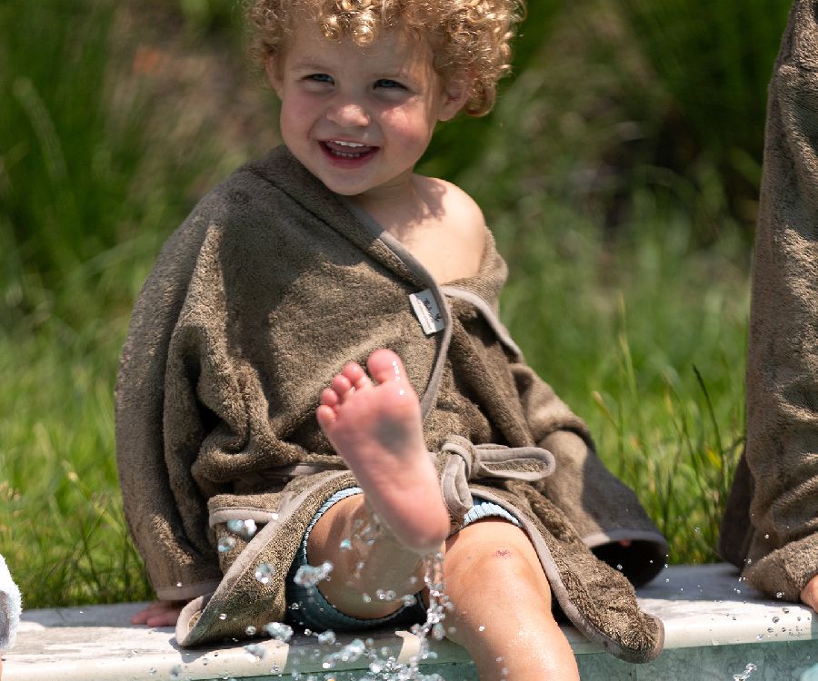 Badjas Timboo Bamboo | Timboo jungle green