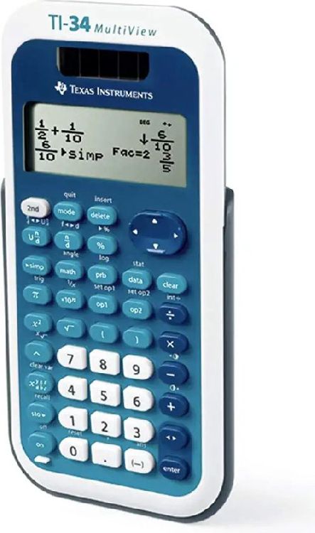 Rekenmachine TEXAS INSTRUMENTS Ti-34 Multiview