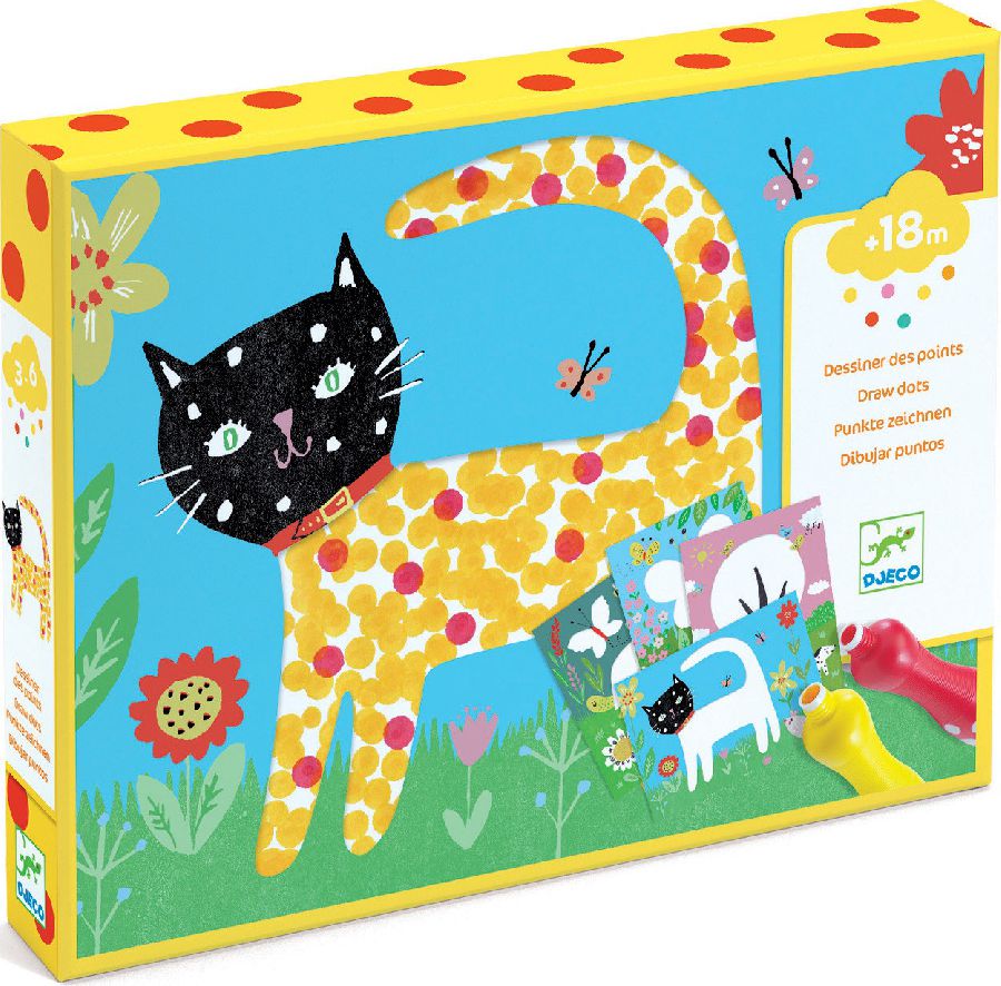 Stempelmateriaal Djeco Small dots | Painting