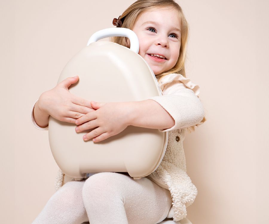 Wc-potje Jippie's My Carry Potty | Natural Beige