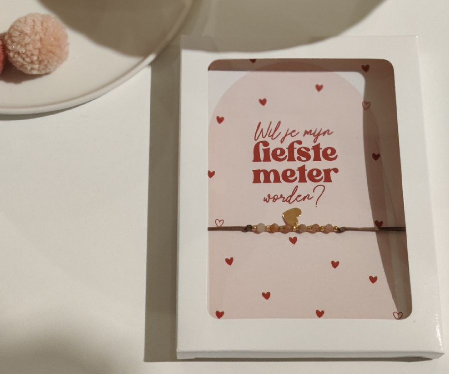 Armband MINIMOU Wil je mijn liefste Meter worden? | Sunstone Fortune Bracelet