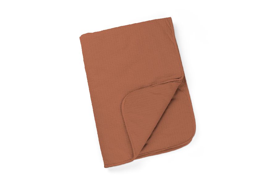 Deken Doomoo Dream, geschikt voor wieg/draagmand/park/babynest Doomoo Cocoon | Tetra Jersey terracotta