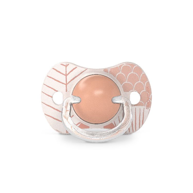 Suavinex Dreams Flat Duo Pink 0-6m – 2 Ciucci In Silicone Con Tettarella Piatta Ortodontica, Rosa E Bianco, Succhietti Sicuri
