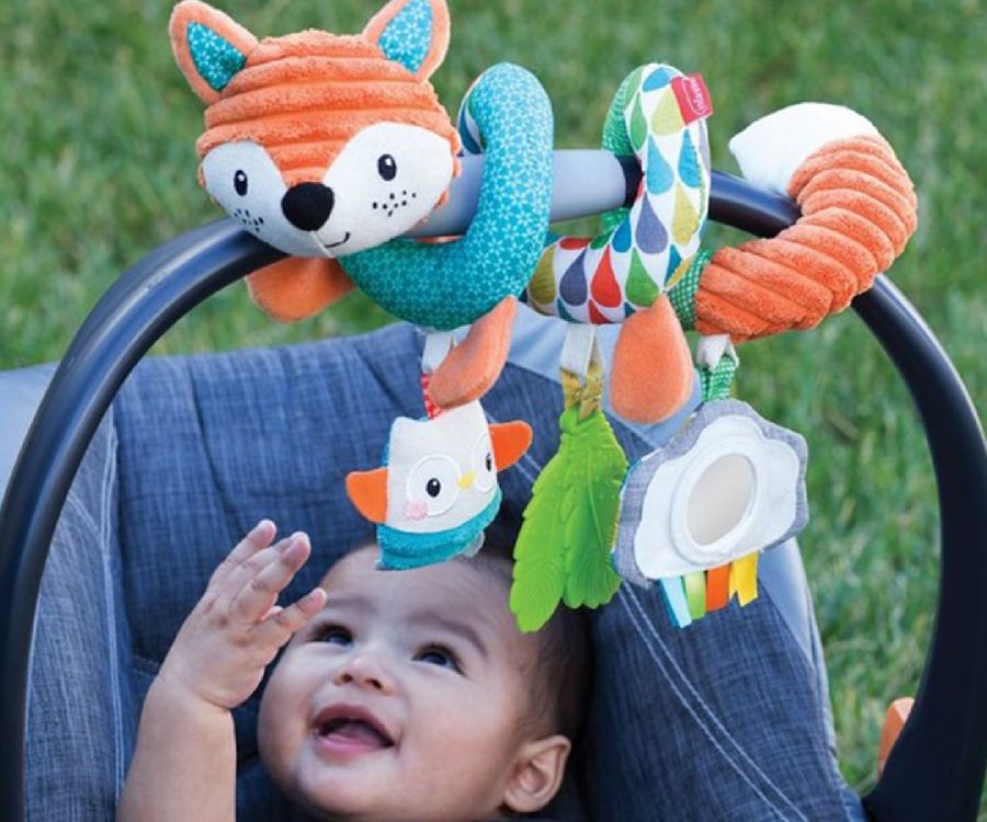 Activiteitenspiraal Infantino Spiral car seat activity toy