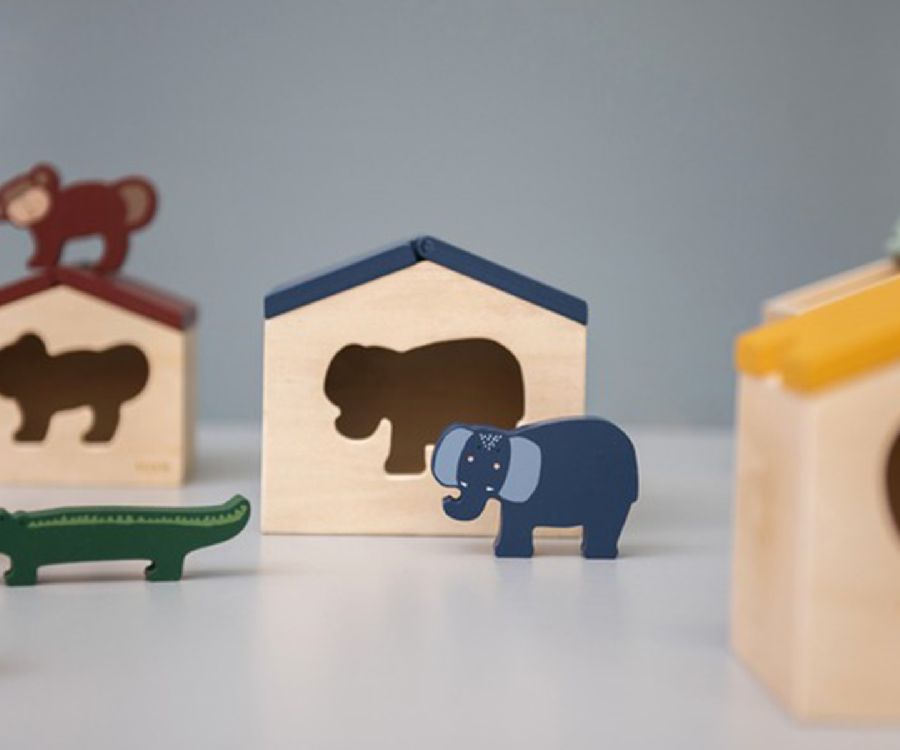 Vormenstoof Trixie Houten huis