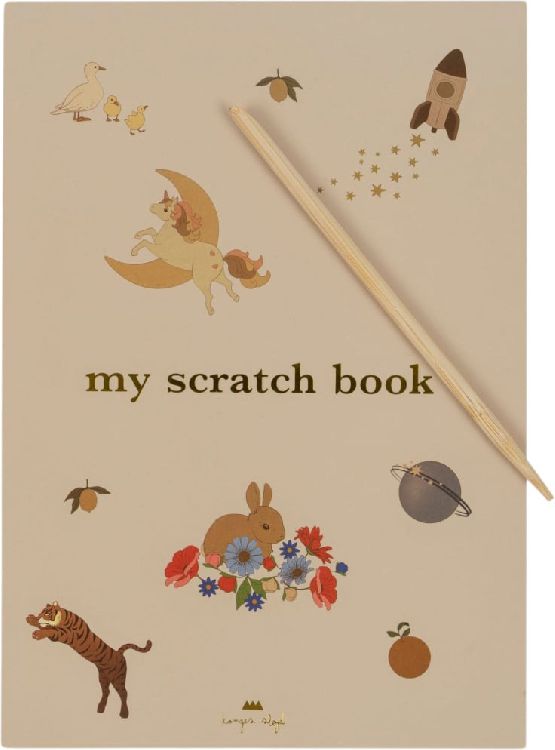 Krasboek & -kaarten Konges Slojd My Scratch Book