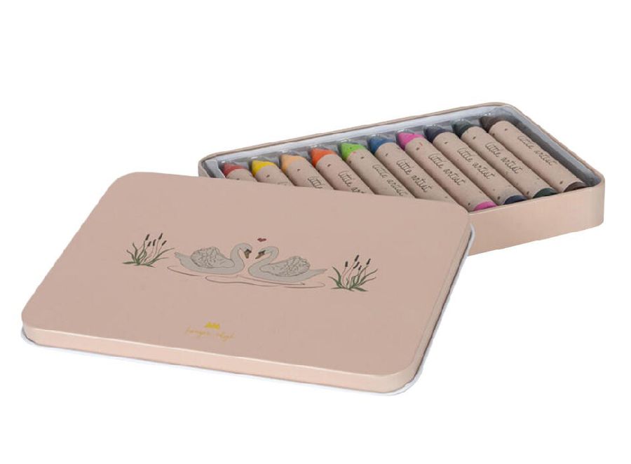 Kleurmateriaal Konges Slojd Crayons Bees Wax