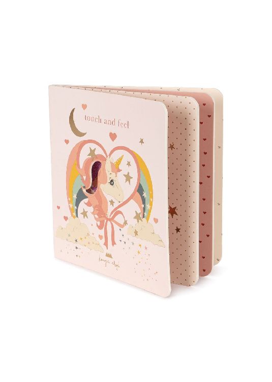 Voelboek Konges Slojd Touch and feel book unicorn