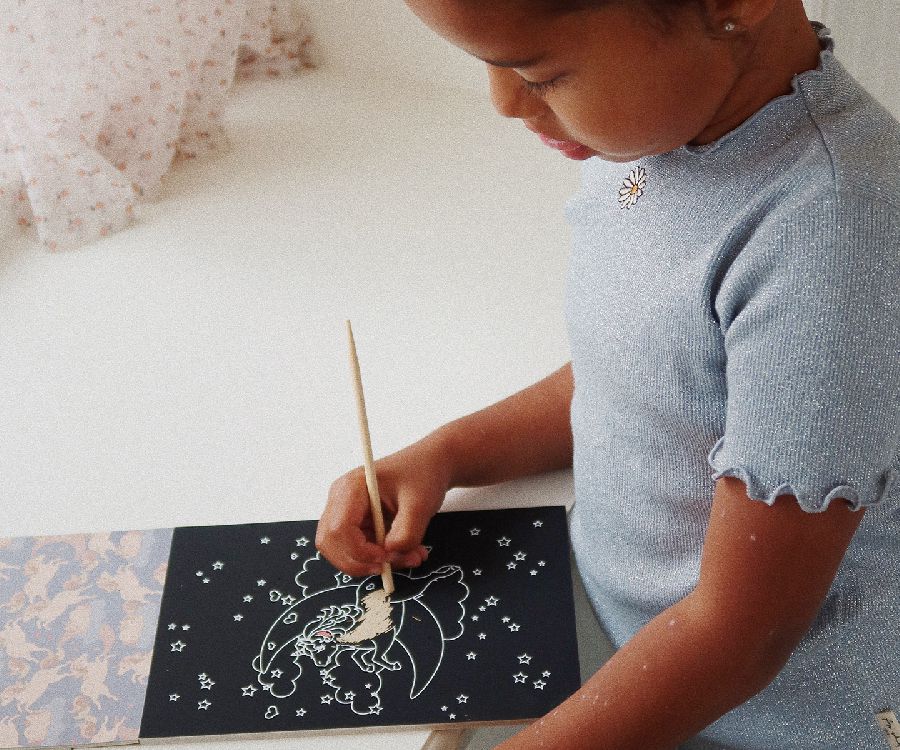 Krasboek & -kaarten Konges Slojd My Scratch Book