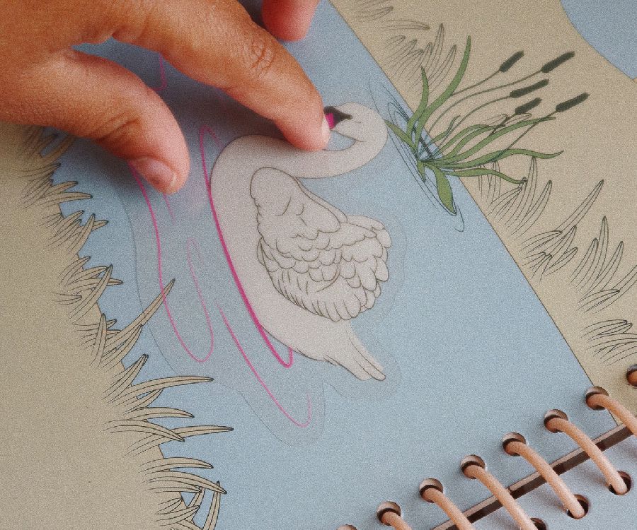 Stickerboek Konges Slojd My Sticker Book