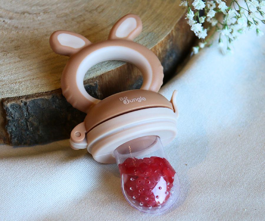 Sabbelspeen BoJungle Fruit feeder 4-in-1 | BoJungle