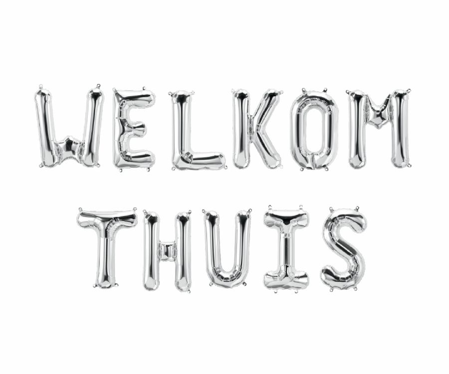 Ballon PD Party Foil Balloon Kit | Welkom Thuis