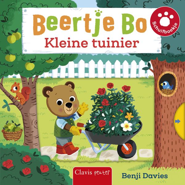 Interactief boek Clavis Kleine Tuinier | schuifboek