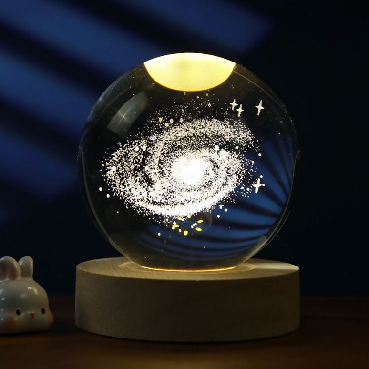 Tafellamp i-total, Galaxy | Crystal Ball Lamp Large