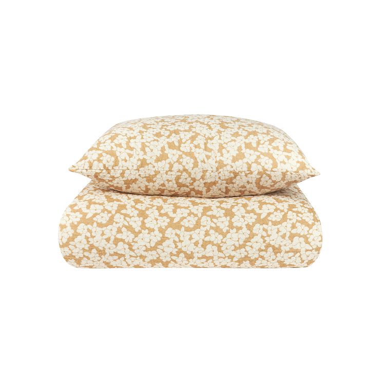 Donsovertrek Nobodinoz Washed Muslin Baby Duvet Cover Set, geschikt voor babybed 60x120/babybed 70x140 | Wabi-Sabi