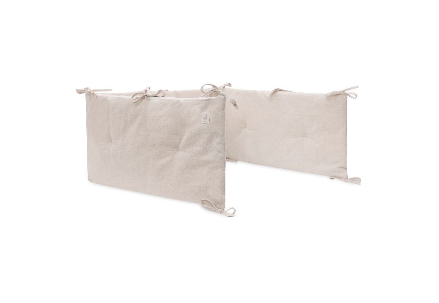 Tochtkussen Jollein Bedomrander/Boxomrander, geschikt voor babybed/park | Harvest natural