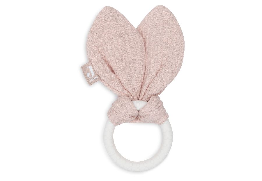 Bijtring Jollein Bijtring Jollein Bunny Ears | Bunny Ears wild rose