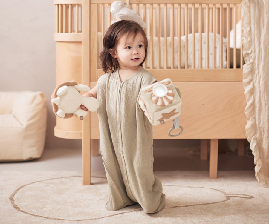 Zachte activiteitenkubus Jollein Activity cube | Deep Sea