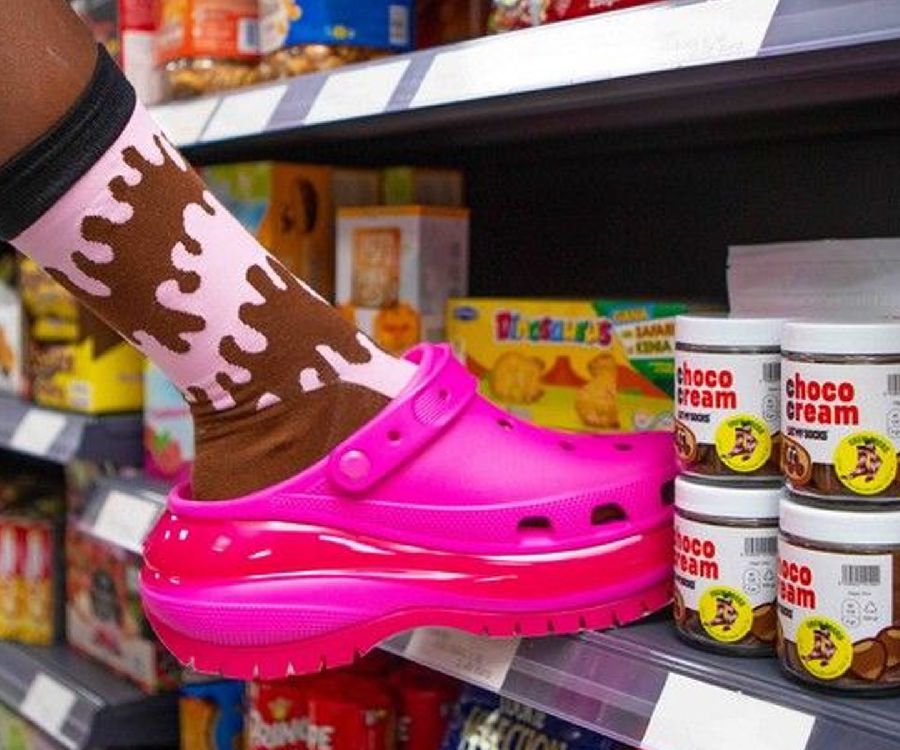 Kousen Eat My Socks Choco Cream, klassiek model