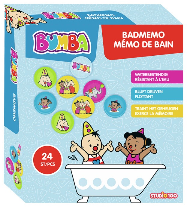 Badspelletje Bumba Bumba Bad Memo - Bumbina | Bumba Badplezier