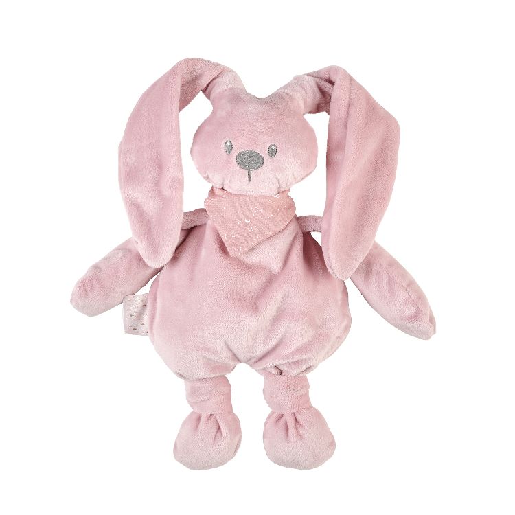 Knuffel Nattou, Cuddly Glow in the dark | Lapidou old pink