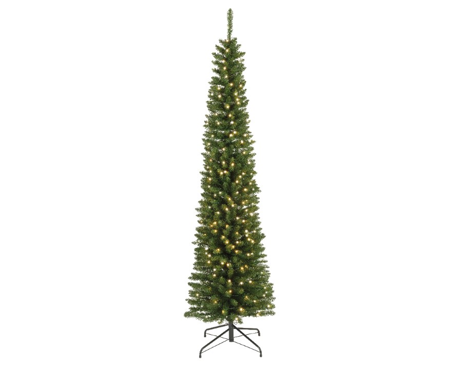 Kerstboom Everlands, Pencil boom, H 240 cm