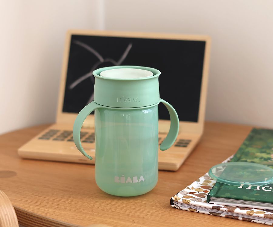 Drinkbeker Beaba 360° leerbeker