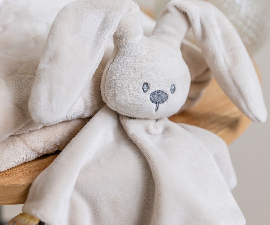 Knuffeldoek Nattou, Doudou Glow in the dark | Lapidou sand