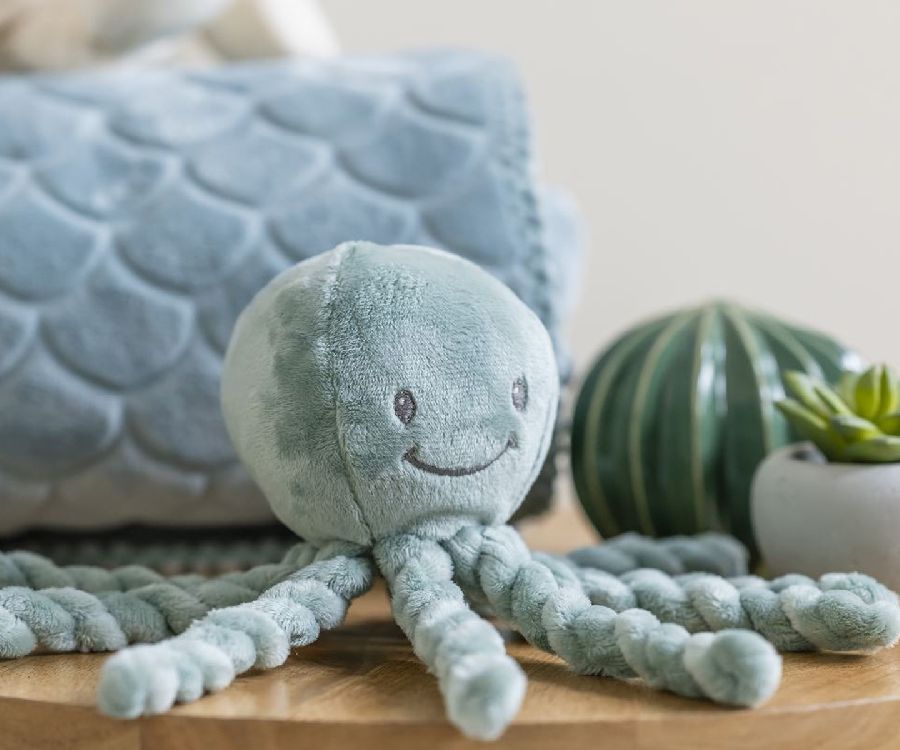 Knuffel Nattou, Cuddly | Lapidou coppergreen