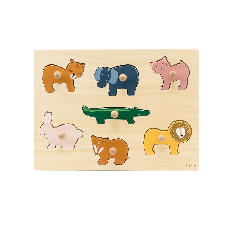 Inlegpuzzel Trixie Animal puzzle | Playtime