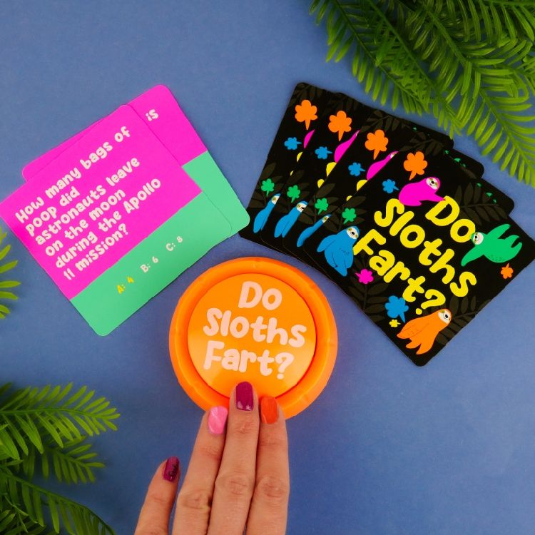 Gadget Gift Republic Do Sloths Fart Game