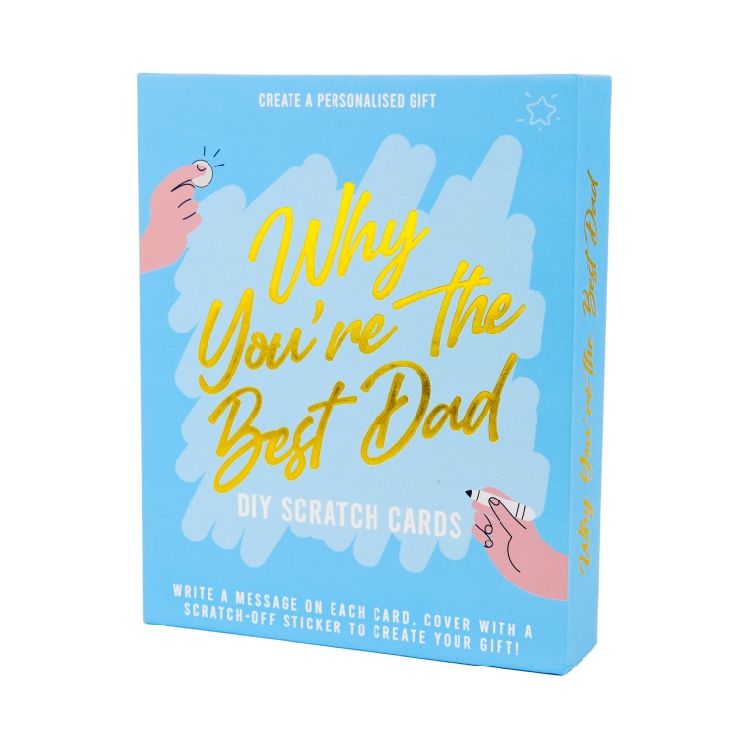 Krasboek & -kaarten Gift Republic DIY Scratch Cards - Reasons You're The Best Dad