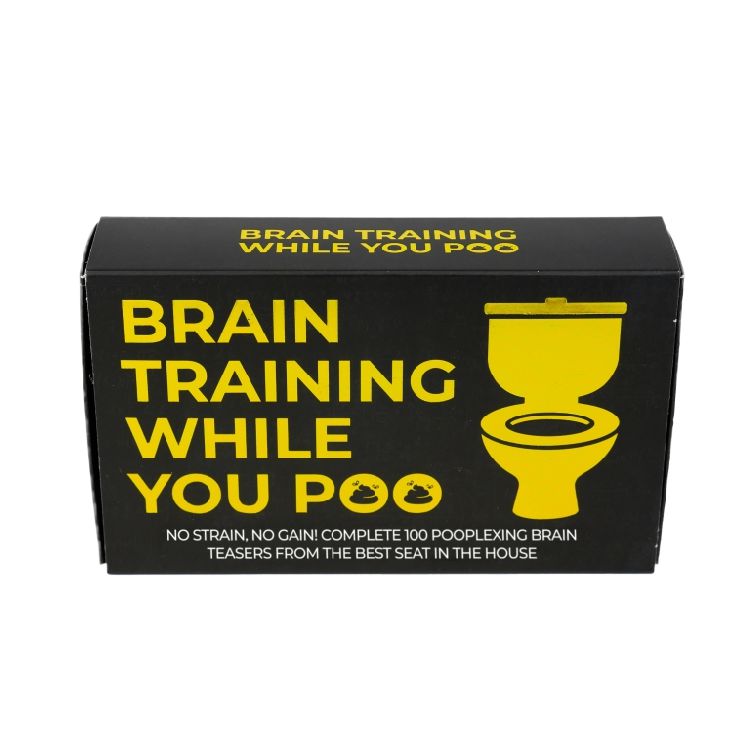 Gadget Gift Republic Brain Training While You Poo