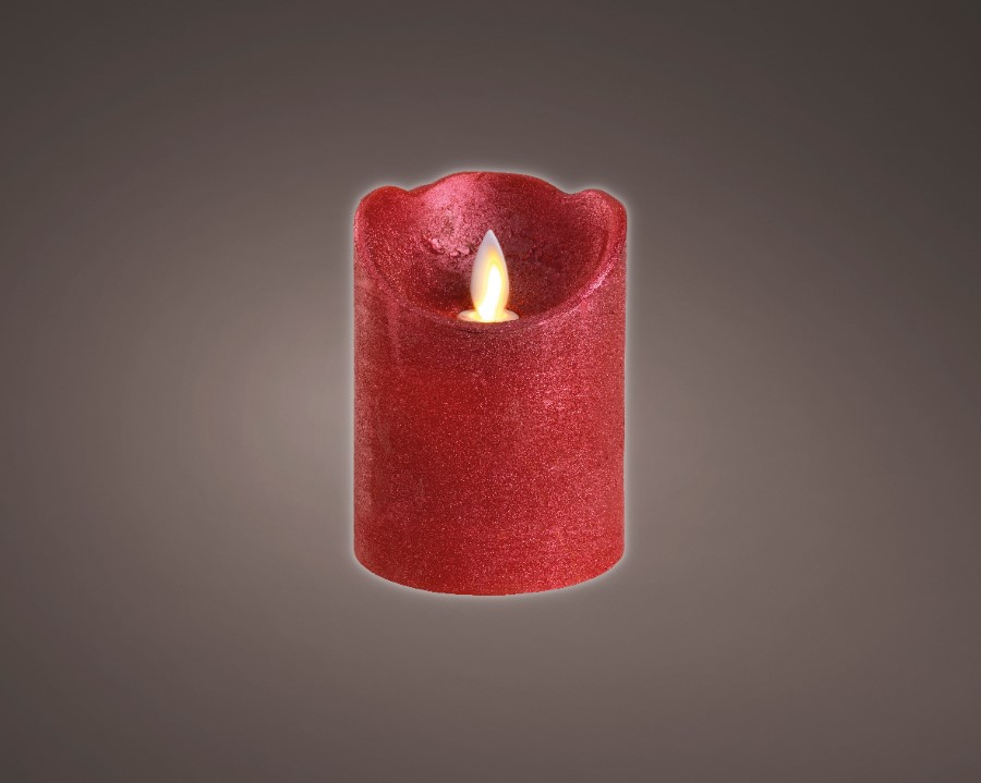 Verlichting Lumineo, kaars, D 7.5 x H 10 cm