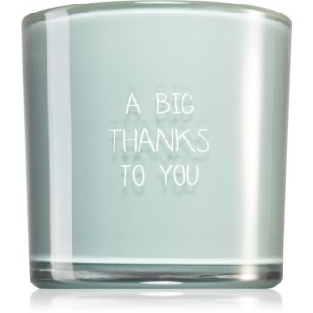 Kaars My Flame, Sojakaars, kaars in glas/geurkaars, minty bamboo