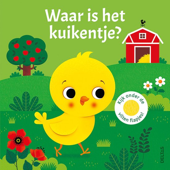 Interactief boek DELTAS Waar Is Het Kuikentje | flapjesboek
