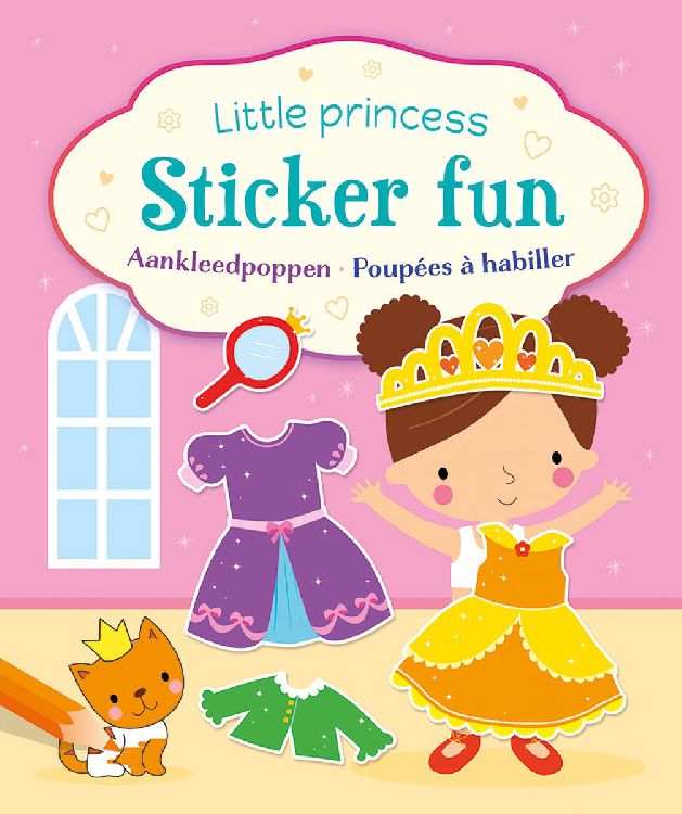 Stickerboek DELTAS Little Princess Sticker Fun