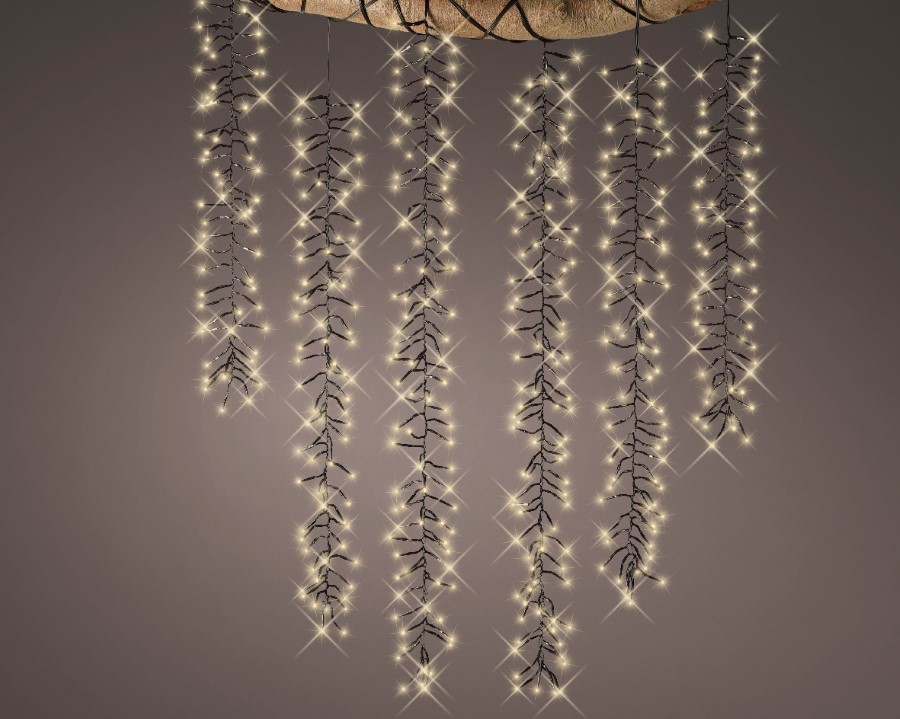 Verlichting Lumineo, Tree Cascade Cluster Twinkle, L 200 cm