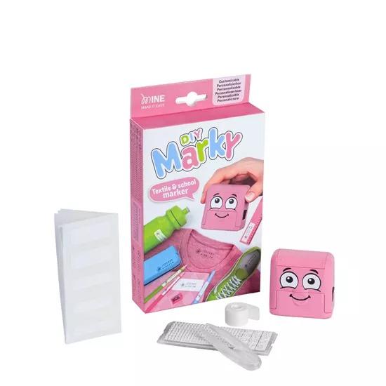 Stempel Marky DIY Marky, stempel met inkt