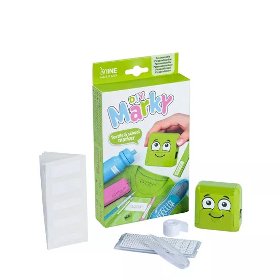 Stempel Marky DIY Marky, stempel met inkt