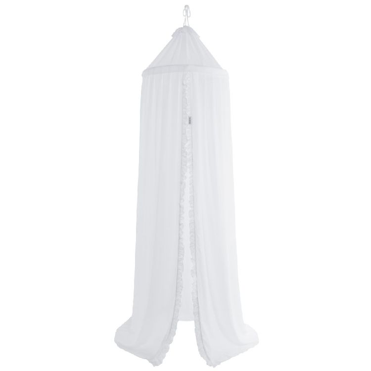 Klamboe Baby's Only, geschikt voor babybed/eenpersoonsbed | Calm white