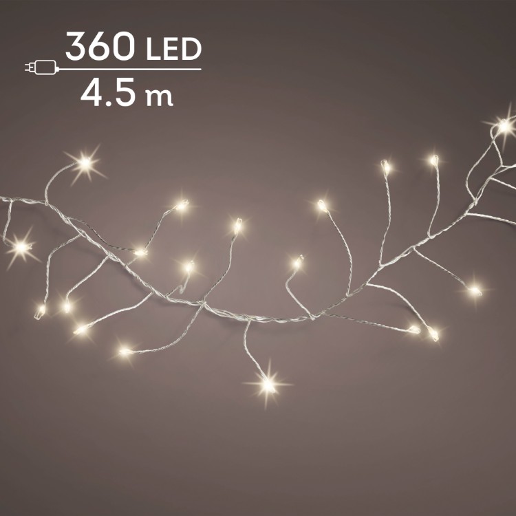 Verlichting Lumineo, Micro LED Compact Twinkle, L 450 cm