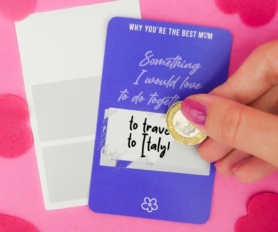 Krasboek & -kaarten Gift Republic DIY Scratch Cards - Reasons You're The Best Mum