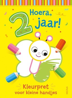 Kleurboek DELTAS Hoera, 2 Jaar!